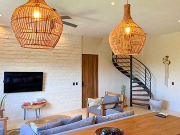 Penthouse con alberca privada, en venta, Aldea Zamá, Tulum.