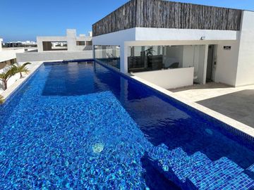 Departamento con piscina Infinity en venta, Aldea Zamá, Tulum