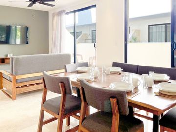 Departamento con piscina Infinity en venta, Aldea Zamá, Tulum