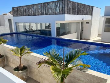 Departamento con piscina Infinity en venta, Aldea Zamá, Tulum