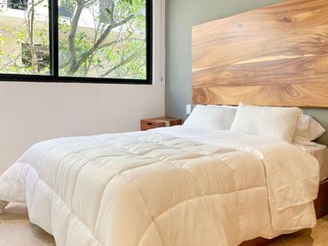 Departamento con piscina Infinity en venta, Aldea Zamá, Tulum
