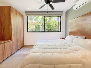 Departamento con piscina Infinity en venta, Aldea Zamá, Tulum