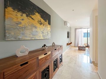 Departamento con piscina Infinity en venta, Aldea Zamá, Tulum