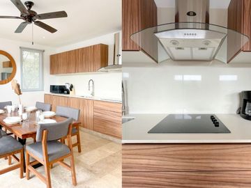 Departamento con piscina Infinity en venta, Aldea Zamá, Tulum