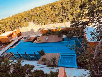 Departamento de lujo, piscina privada en venta, Tulum 101, Tulum