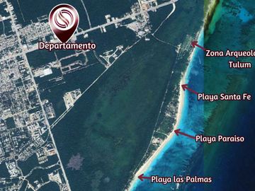 Departamento con rooftop, hermosas vistas a la selva, en venta, Region 11, Tulum