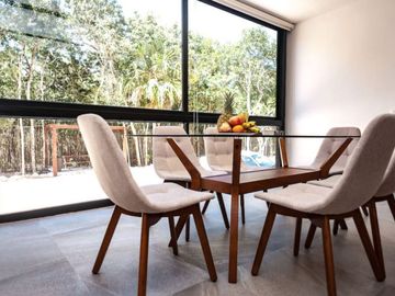 Departamento con rooftop, hermosas vistas a la selva, en venta, Region 11, Tulum