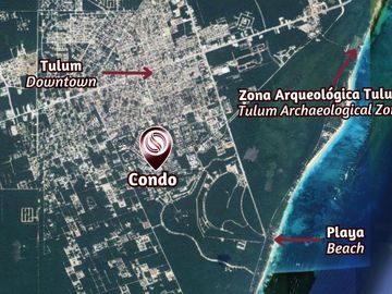 Penthouse amueblado con rooftop privado, en venta, Aldea Zama, Tulum