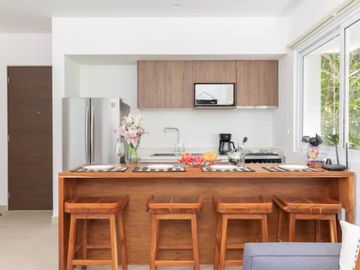 Penthouse amueblado con rooftop privado, en venta, Aldea Zama, Tulum