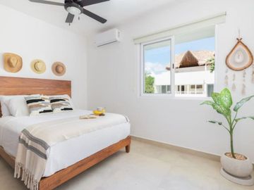 Penthouse amueblado con rooftop privado, en venta, Aldea Zama, Tulum