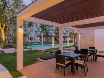 Penthouse amueblado con rooftop privado, en venta, Aldea Zama, Tulum