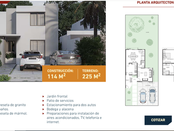 CASA EN VENTA EN MERIDA.