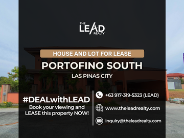 HOUSE FOR RENT Portofino South 4 Bedroom House For Rent Las Pinas City near Portofino Heights Verdana Homes Evia house for rent