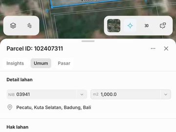 Lahan sea view bagus untuk villa lokasi labuansait