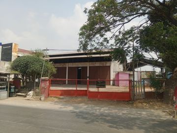 Gudang Strategis Pinggir Jalan Raya Utama Karang Baru *x1387hx