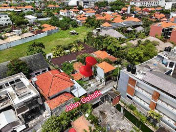 SALE!! TANAH 250m² DEKAT PANTAI BATU BELIG SEMINYAK BALI.