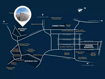 Rent to own 1 Bedroom Unit in Park McKinley West for Sale by Megaworld