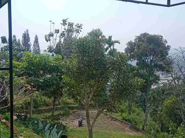 DIJUAL – Villa Lahan 3.400 m² View Sawah & Bukit Dekat Taman Bunga 🏡⛰️✨