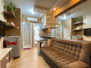 Wajib Lihat! Interior Modern, Nyaman & Strategis 2Br 35M2 Full Furnished Apartemen Green Bay Pluit Greenbay
