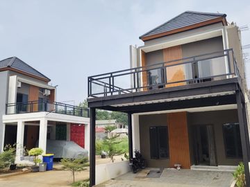 Rumah cluster premium pinggir jalan raya jatiwarna harga cuma 900juta an