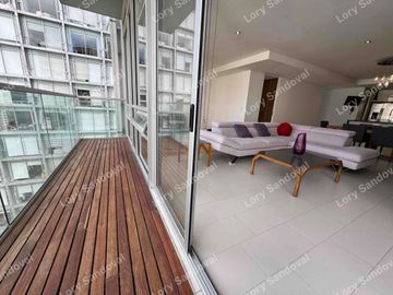 HERMOSO DEPARTAMENTO AMUEBLADO CON BALCÓN Y AMENIDADES