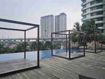 apartemen mewah grand Kamala Lagoon 1 bedroom full furnish bekasi