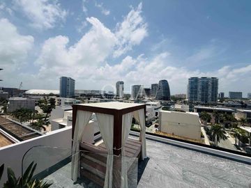 Se renta departamento en Al Mare Puerto Cancún