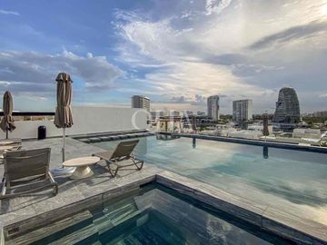 Se renta departamento en Al Mare Puerto Cancún