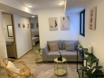 Departamento con 1 recámara en venta en Aragón la Villa