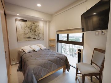 Departamento amueblado en renta en zona real Zapopan