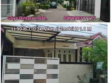 Rumah² Pilihan Griya Bintara Indah dan sekitarnya