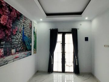 rumah dekat lrt harjamukti harga 900 jutaan free biaya-biaya