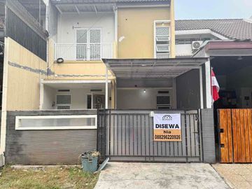 Disewakan rumah pinggir jalan puri beta 2 larangan jalan kaki halte buswat