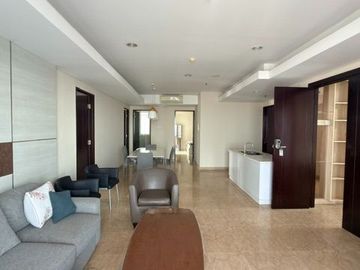 Sewa apartemen royale springhill kemayoran 3 kamar 196 meter furnish golf sea view