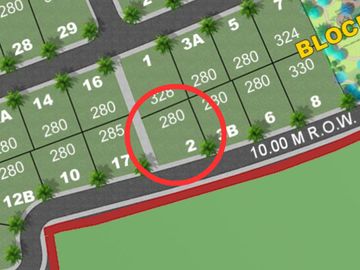 Residential Lot For Sale in Maple Grove Cavite 280 sq.m