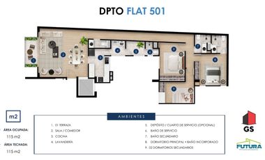 FLAT 501