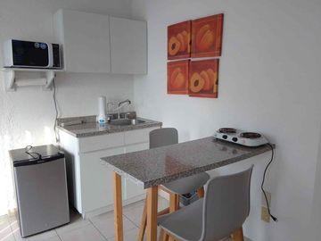 Loft en renta amueblado, incluye servicios
