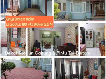 Griya Bintara Indah Dengan Pilihan Rumah dekat tol dan stasiun Cakung