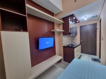 Disewakan Apartemen Trans Park Juanda Studio Fully Furnished Baru Lokasi Strategis