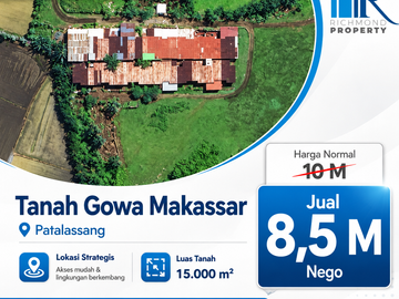 Jual Cepat tanah Gowa Patalassang, Makassar Siap Bangun Sulawesi Selatan