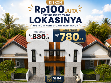 Promo! Rumah Kost SHM Dekat Unpad Jatinangor, Siap Huni
