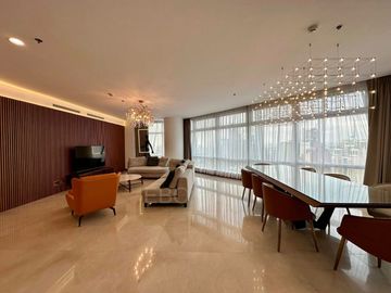 Premium 3 Bedroom Furnished with Den Two Roxas Triangle Condo For Rent Makati