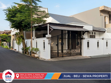 Jual Rumah Hook Mewah 2 Lantai Taman Buaran Indah 1 - Marmer, SHM, IMB & PBB Clear & Strategis