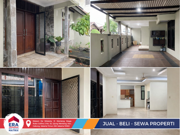 Jual Rumah Hook Mewah 2 Lantai Taman Buaran Indah 1 - Marmer, SHM, IMB & PBB Clear & Strategis