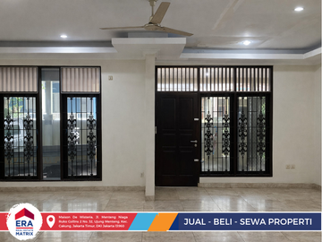 Jual Rumah Hook Mewah 2 Lantai Taman Buaran Indah 1 – Lantai Marmer, Carport 2 Mobil & Listrik 5500W