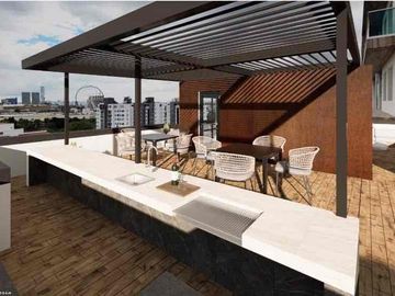 DEPARTAMENTO EN  RESIDENCIAL BOSQUES DE LA NORIA  atrás de solesta y angelopolis cerca de centro comercial las ánimas, el triángulo con Roof Garden