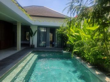 VILLA MODERN MINIMALIS DISEWAKAN DI SEMINYAK – 3 KAMAR TIDUR, PRIVATE POOL, LOKASI STRATEGIS