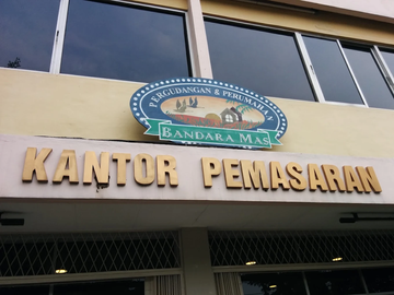 Dijual/disewakan Gudang Bandara Mas dkt airport uk 1200m2 Tanggerang