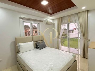453 SQM LOT - FULLY FURNISHED 4 BEDROOM HOUSE WITH SPACIOUS OPEN SPACE FOR RENT NEAR SM TELABASTAGAN, PAMPANGA