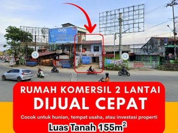 DIJUAL CEPAT – RUMAH KOMERSIL 2 LANTAI BALIKPAPAN